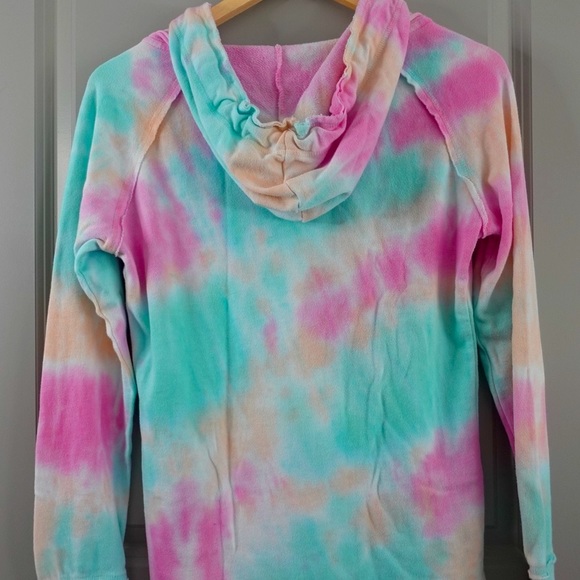 Los Angeles Tie Dye Long Sweater - Rainbow Color - Picture 3 of 10